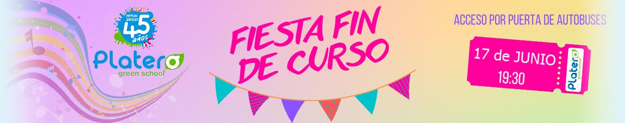 Fiesta fin de curso Platero